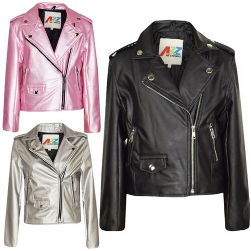 Filles vestes enfants - enfants, simili